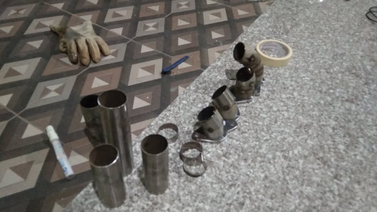 Part 1 pembuatan knalpot dua suara / Valvetronic exhaust dual valve untuk mobil.