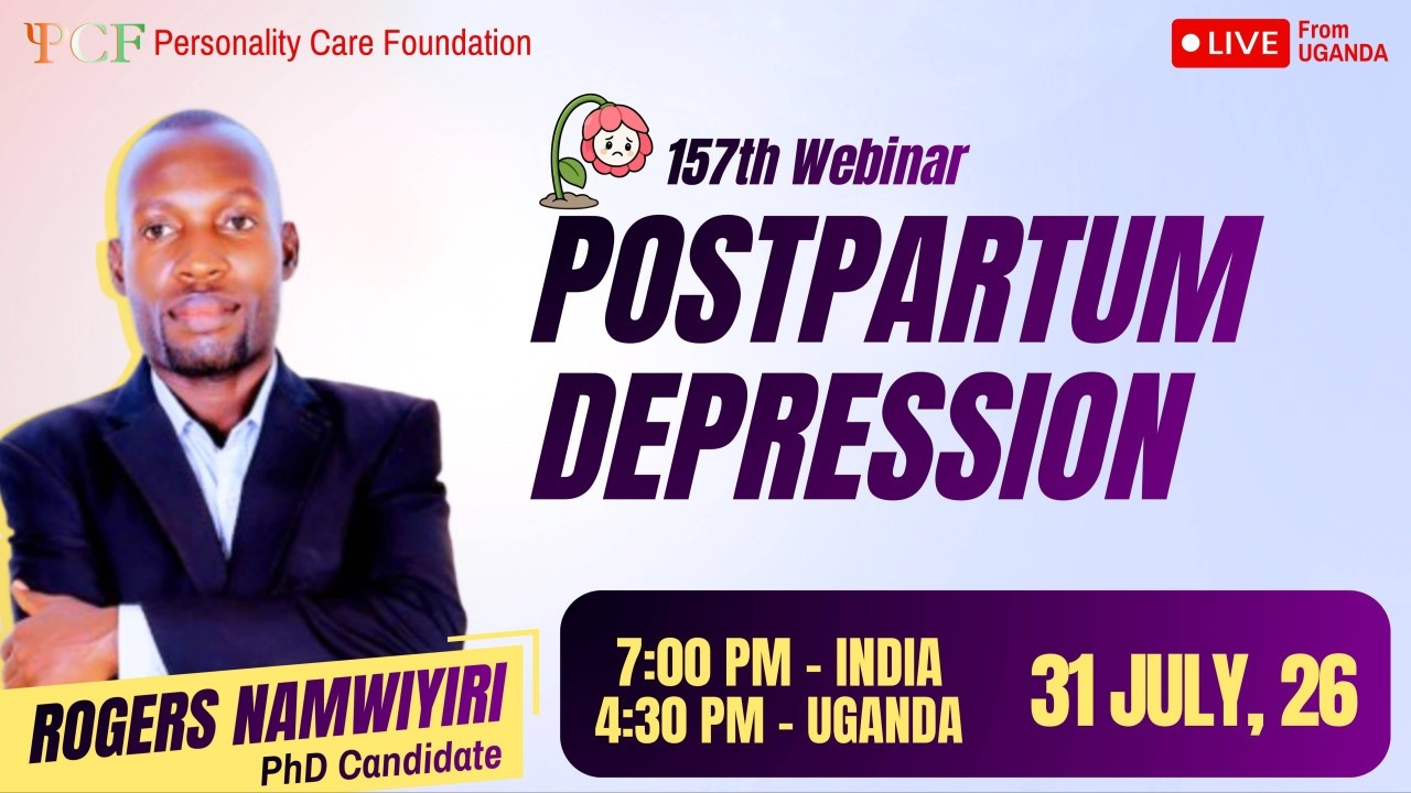 157. Webinar on Postpartum Depression by Rogers Namwiyiri