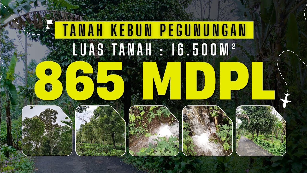 SURGA TERSEMBUNYI! Tanah View Gunung & Kota Dekat Curug Cijalu – Cocok Villa & Camping Ground