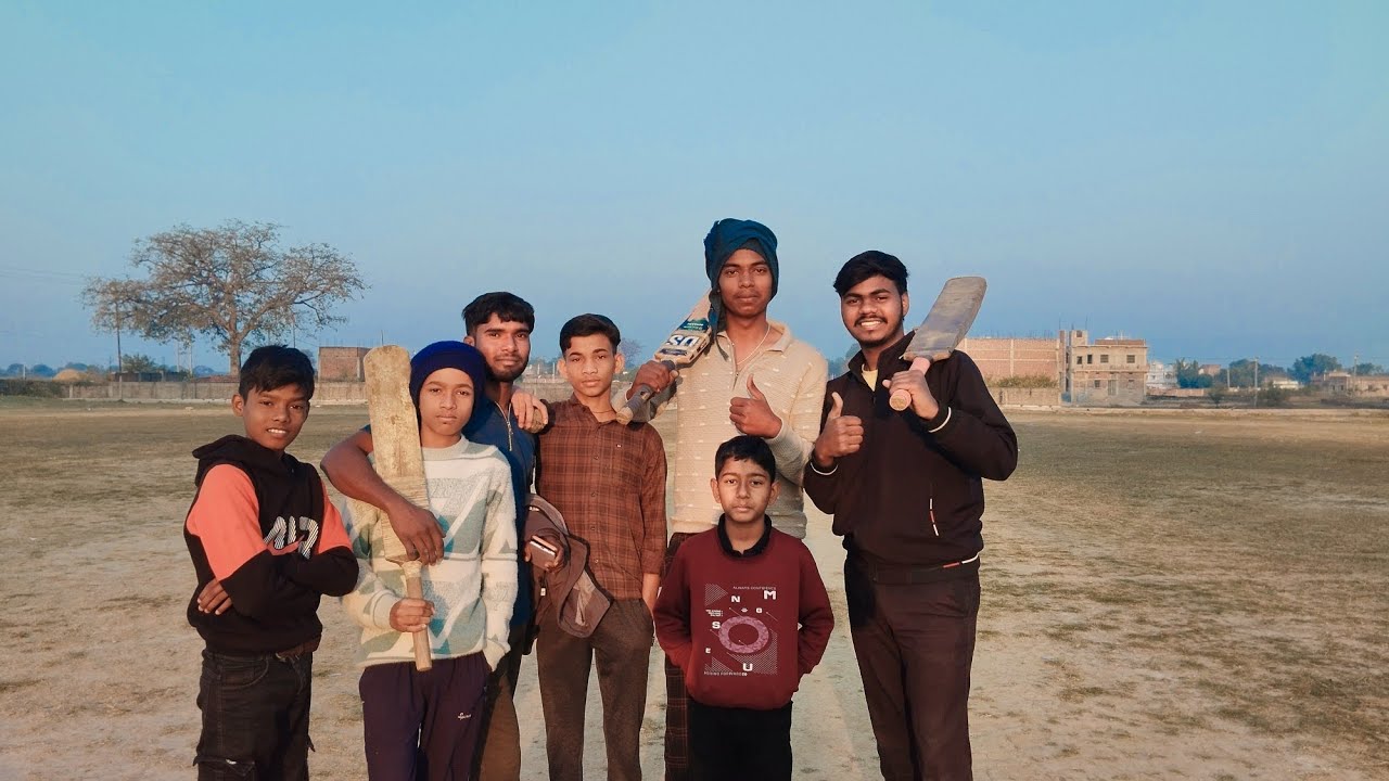 Bhai log ke sath pehli baar Cricket khela 🥰