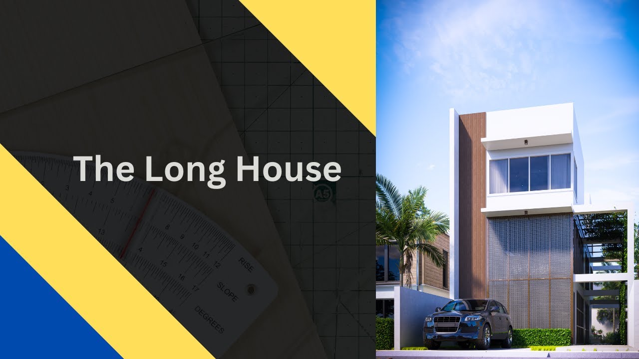 The Long House - Simple yet modern Residence