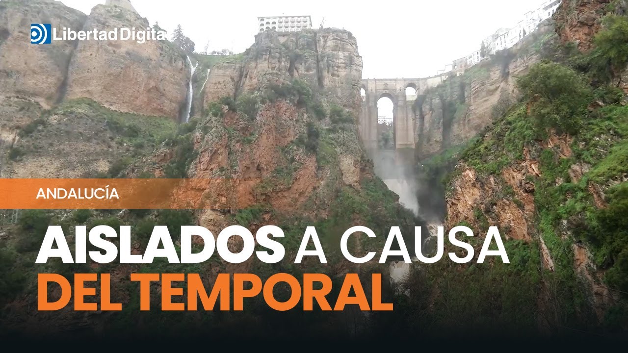 TEMPORAL ANDALUC&Iacute;A | Aisladas 300 personas en caminos rurales en Ronda