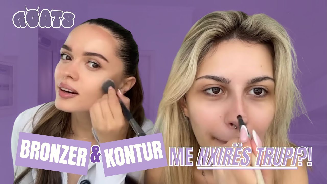 Konturuam fytyrën me nxirës trupi, a funksionon? | G.O.A.T.S EP.29