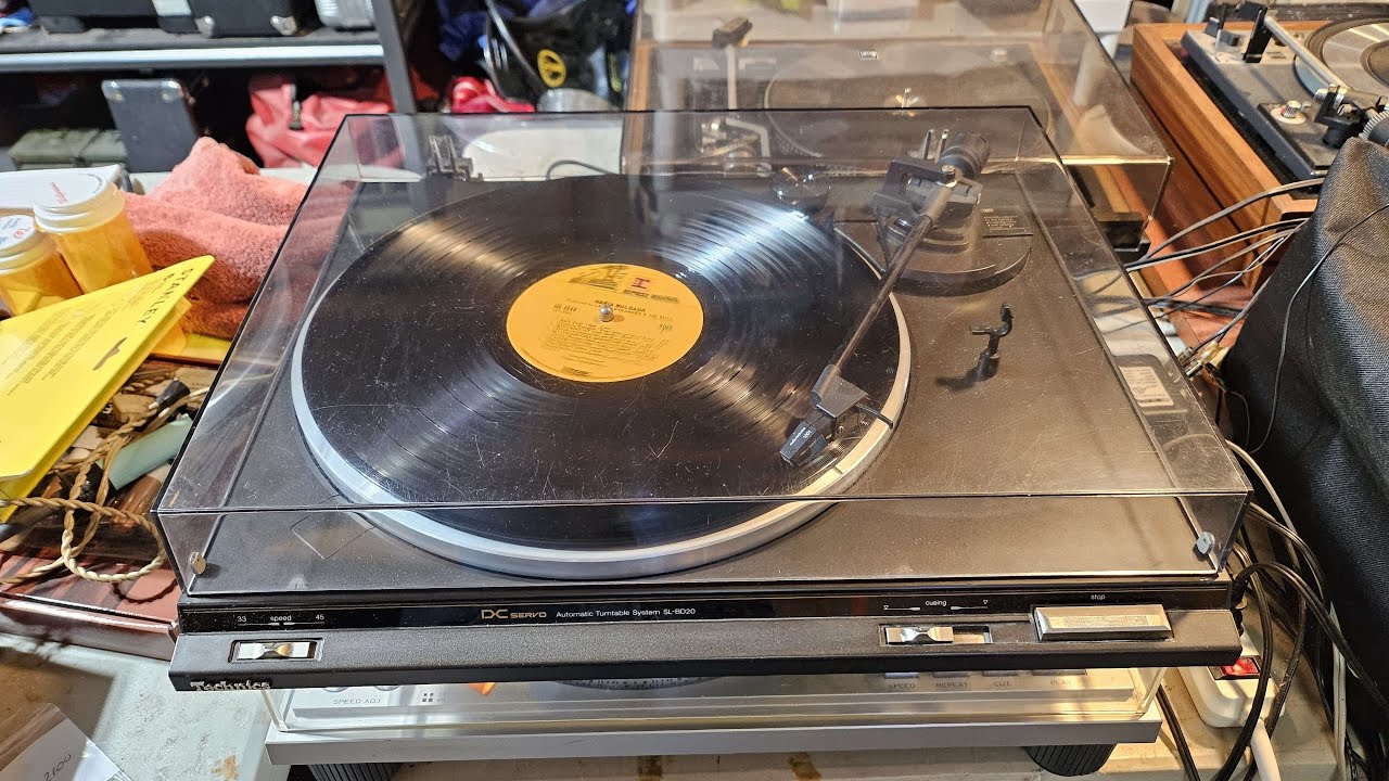 1986-99 Technics SL BD20 Проигрыватель винила Обслуживание