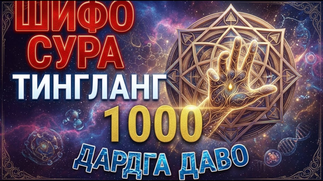 🔴 LIVE 💥 Энг Кучли Шифо Сураси – Дарду Касаллилкардан Кутулиш Учун