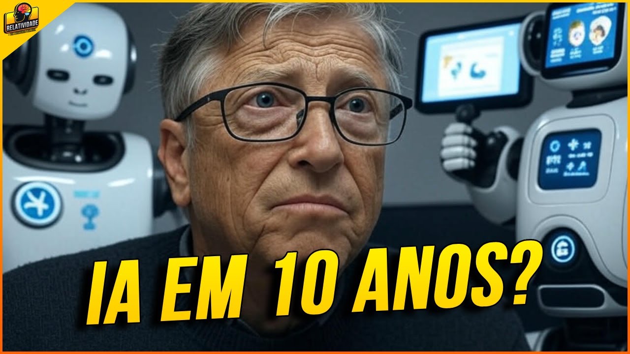 Bill Gates ALERTA: IA Vai Substituir Médicos e Professores!