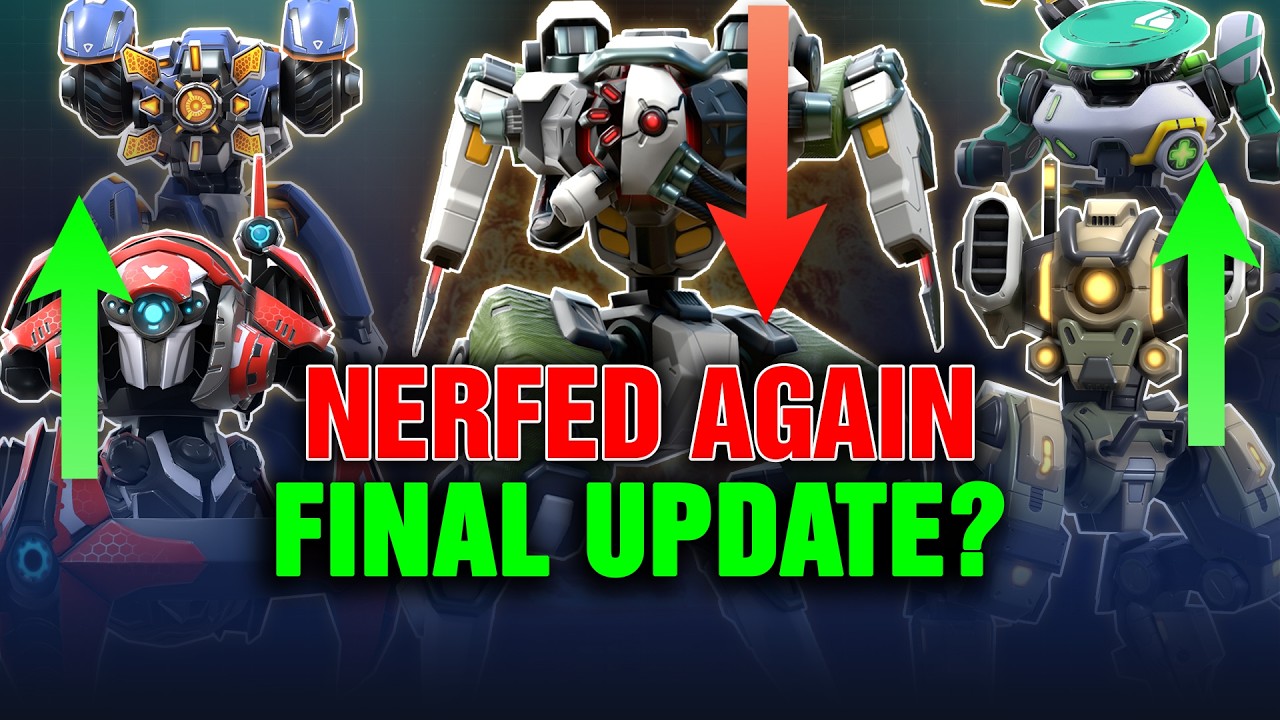 Mech Arena Fourth Rebalance – One Nerf, Three Massive Buffs! Final Update?