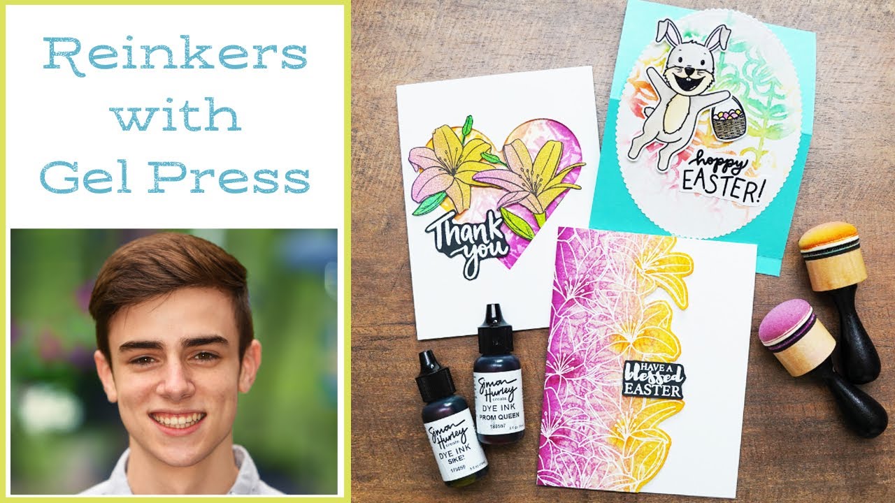 STUNNING Reinker Techniques With The Gel Press!