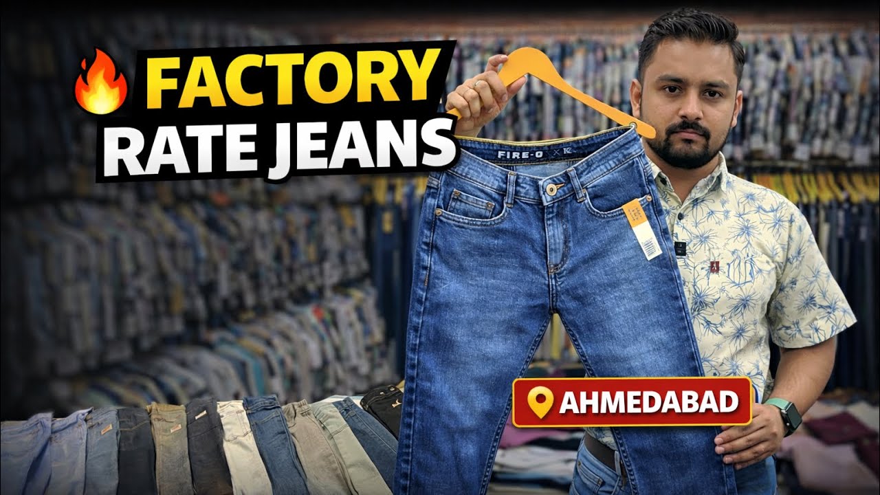 🔥 Ahmedabad Jeans Manufacturer 🏭 Wholesale Market Factory Price | Fire-Ox Jeans