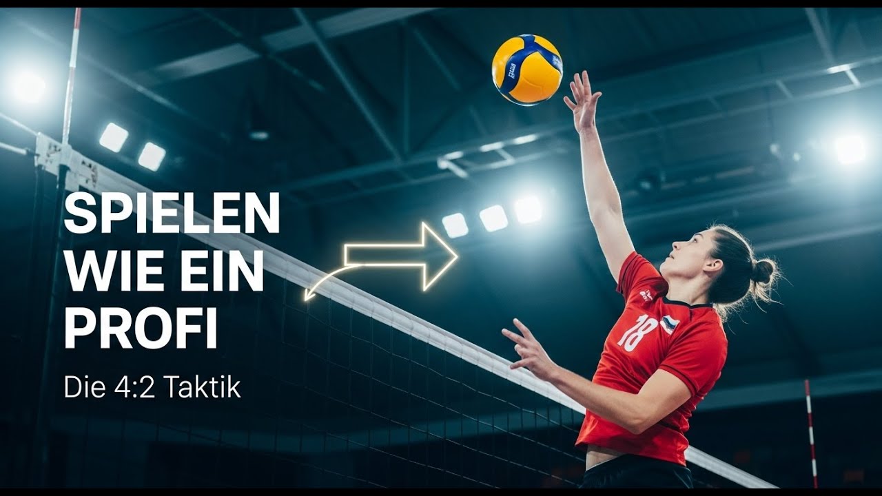 Volleyball Taktik-Tutorial: Das 4-2 System einfach erklärt | Vorteile, Nachteile & Übungen