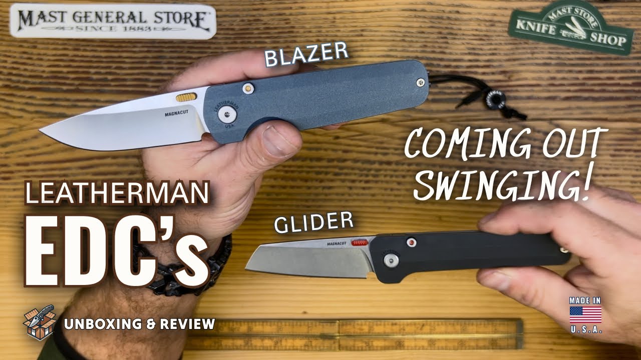 Leatherman | Blazer & Glider EDC | Leatherman EDC с MagnaCut!