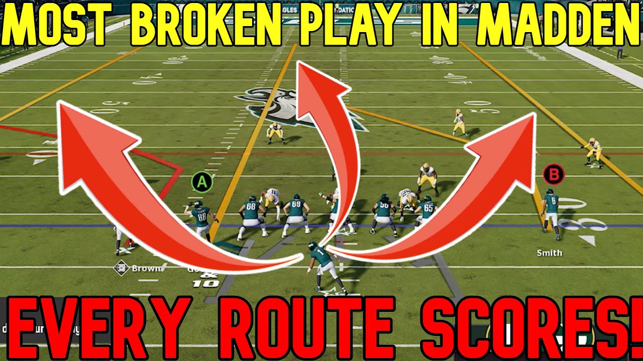 THIS PLAY IS A GLITCH! The DEFENSE DOESN'T COVER ANYTHING! Madden NFL 23 Gameplay Tips & Tricks