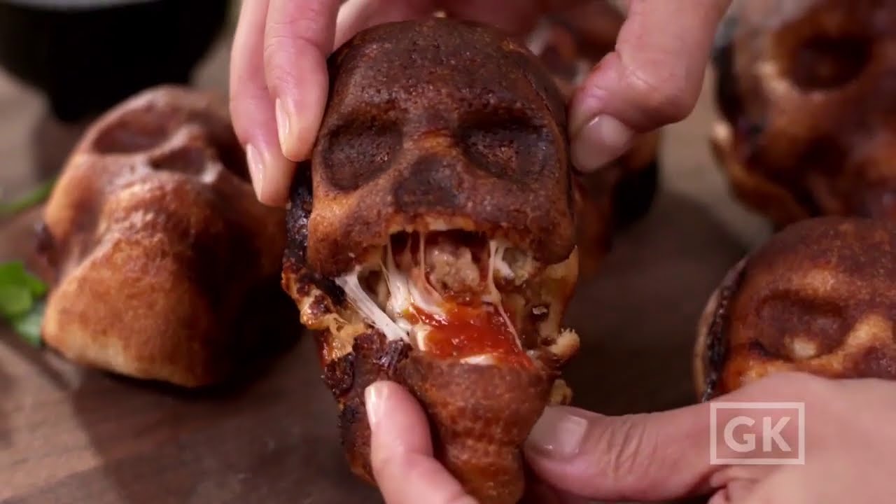 Skull Pizza Cake Mold