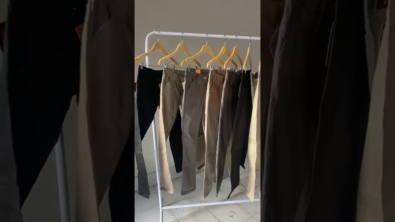 Celana Panjang Chino merk  Black One, Levis, Rebel Eight