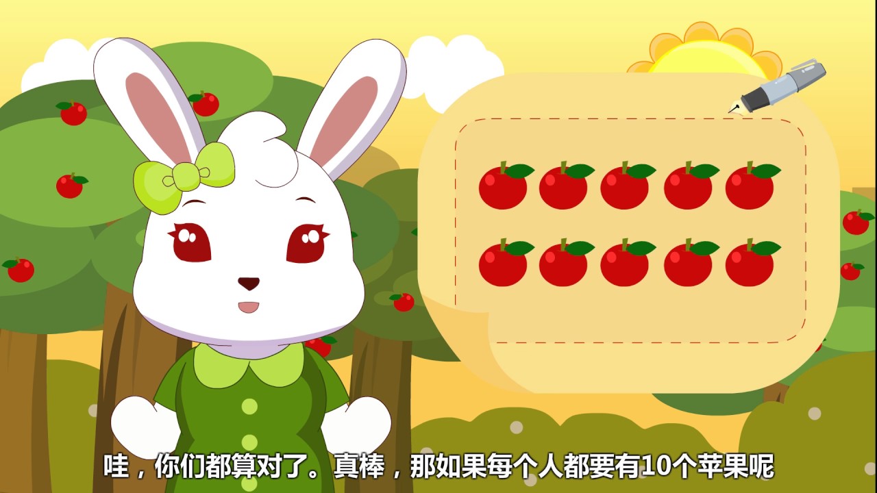 兔小贝数学课堂 15 10字以内加法3