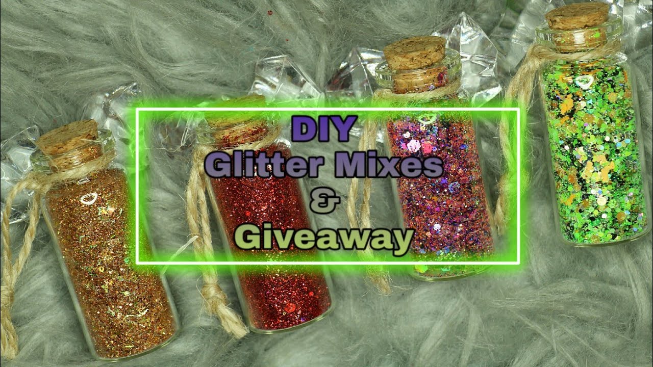 DIY Glitter Mixes | Autumn & Halloween Nail art ☆CLOSED☆