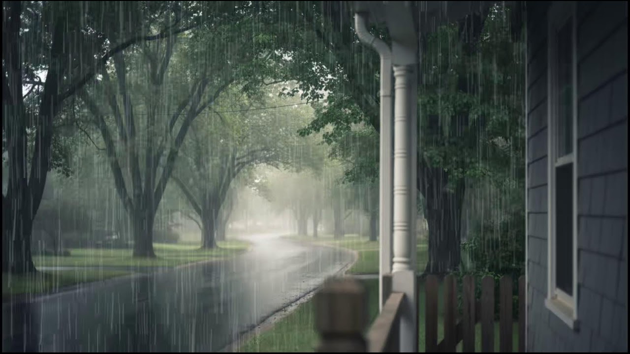 Peaceful Woodland Rain Ambience | Natural Sounds for Relaxation & Rest