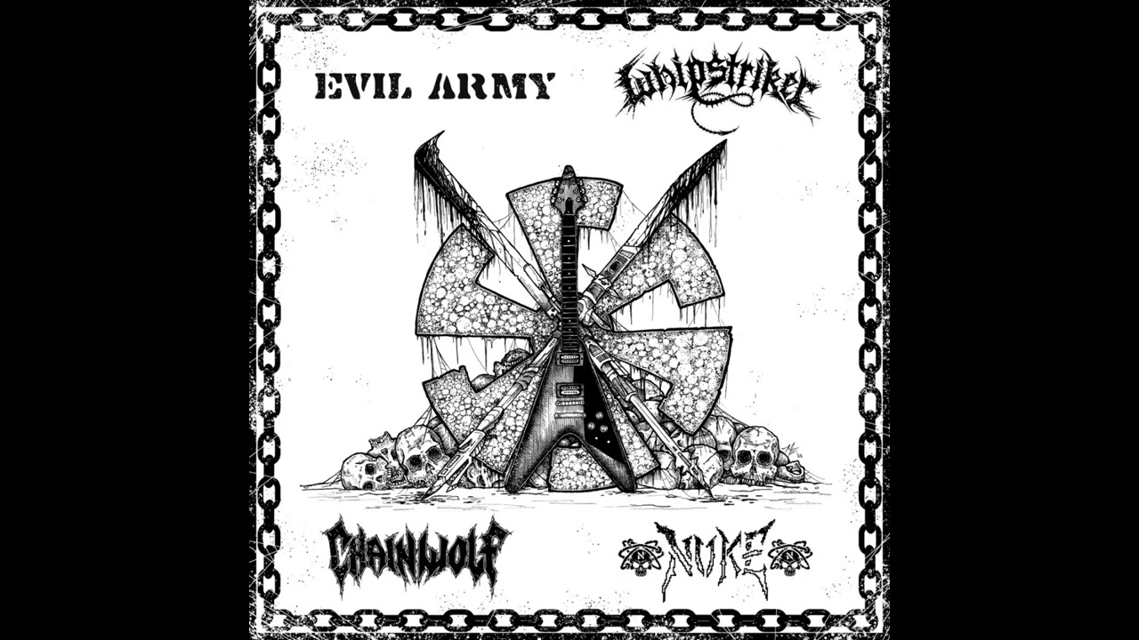 Nuke/Evil Army/Chain Wolf/Whipstriker - Metal Punk, Vol. I (Split 2024)