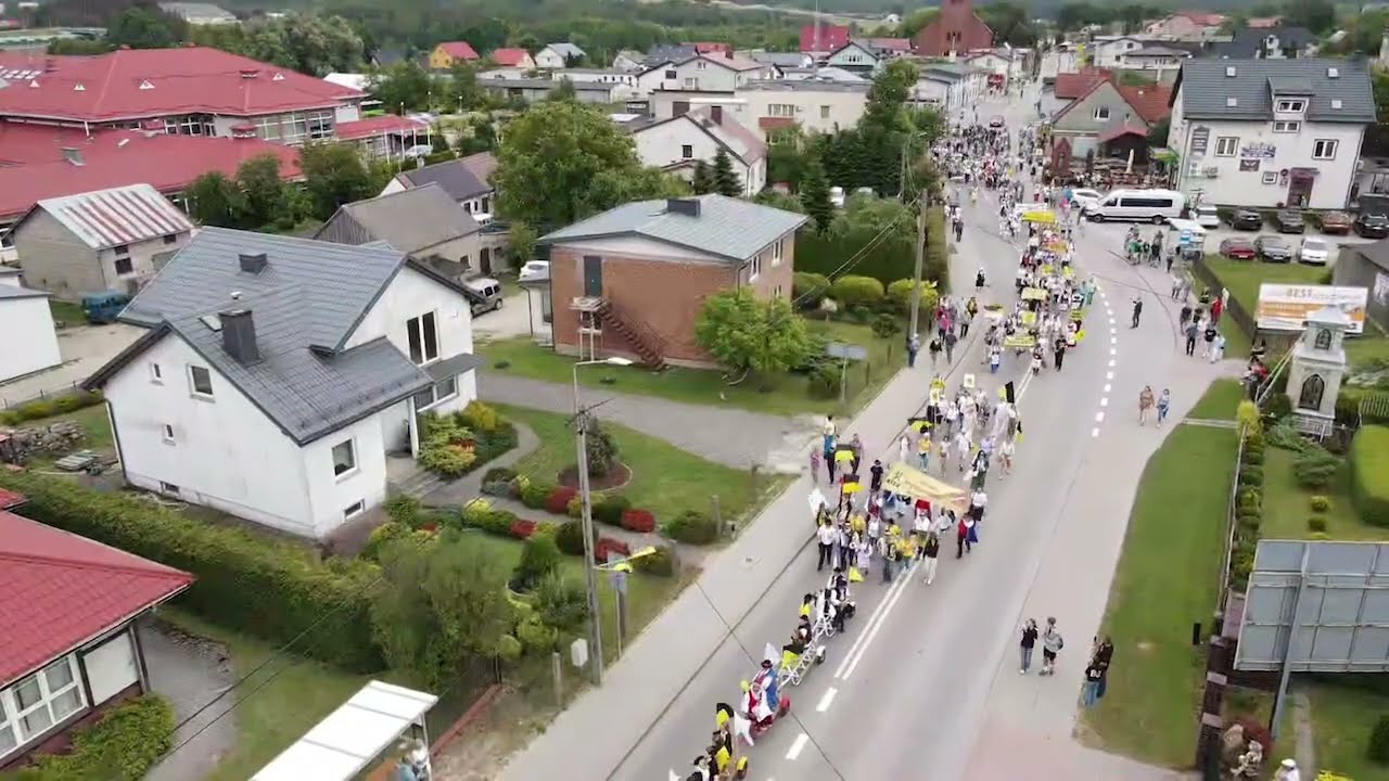 Pochód XXVI Światowego Zjazdu Kaszubów w Szemudzie 2025r.
