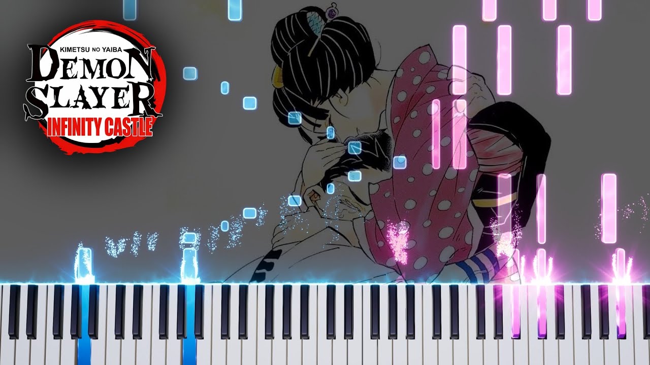 Akaza's Love Theme - Demon Slayer: Infinity Castle OST (Piano Tutorial)