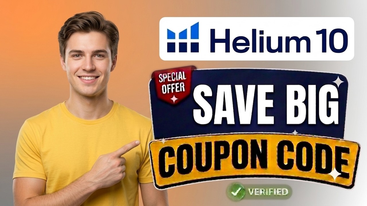 Helium 10 Coupon Code | Helium 10 Best Deal | The Cheapest Price in 2026