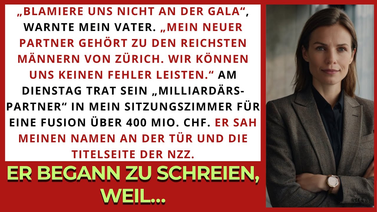 Mein Vater Prahlte Mit Seinem Milliardärs-Partner – Bis Er In Mein Sitzungszimmer Kam