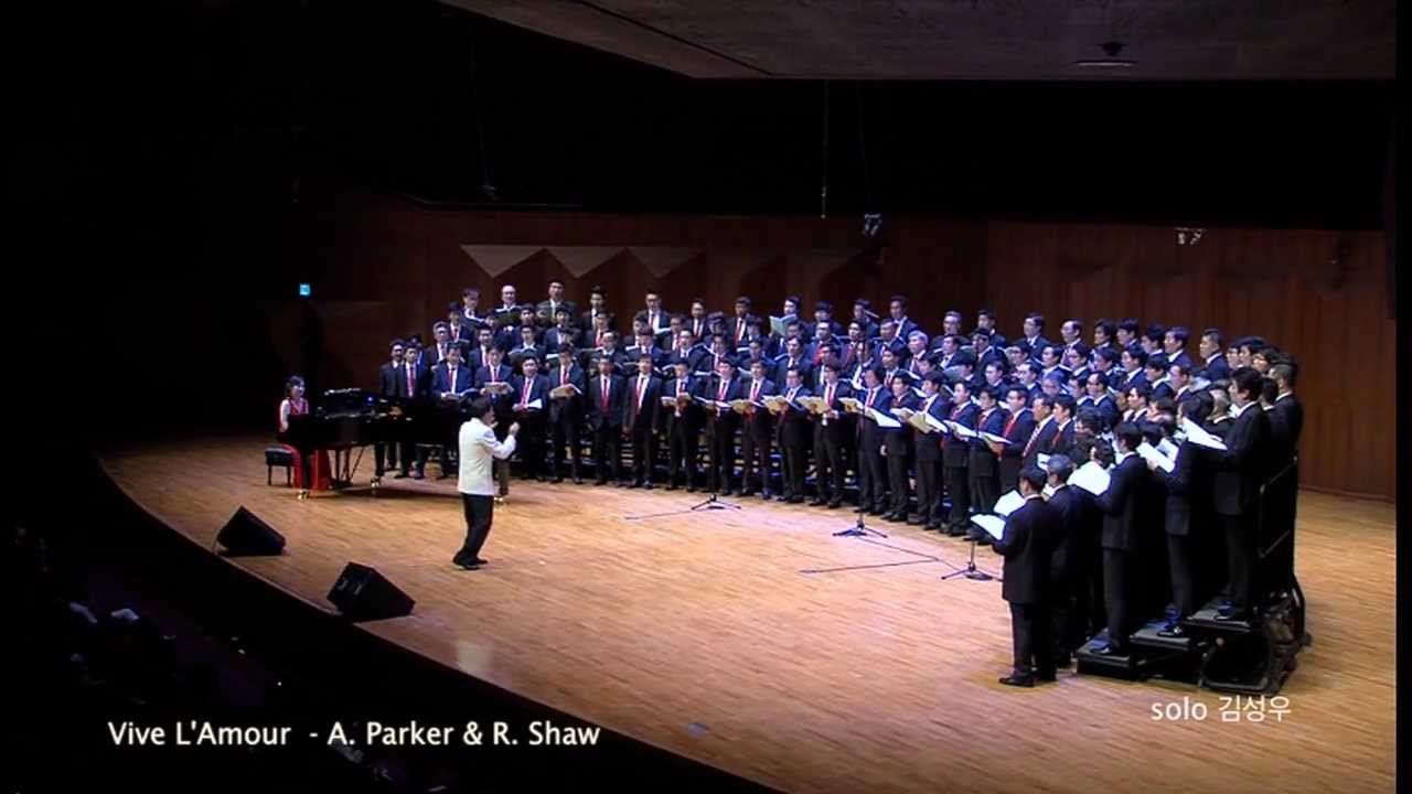 Vive L'Amour (A.Paker & R.Shaw) - SoongSil OB Male Choir