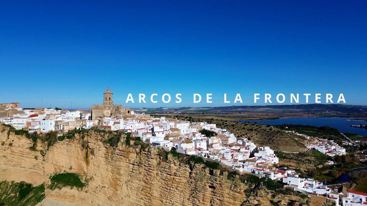 Arcos de la Frontera in 4K 🇪🇸  Breathtaking Drone Footage of Spain’s White Village