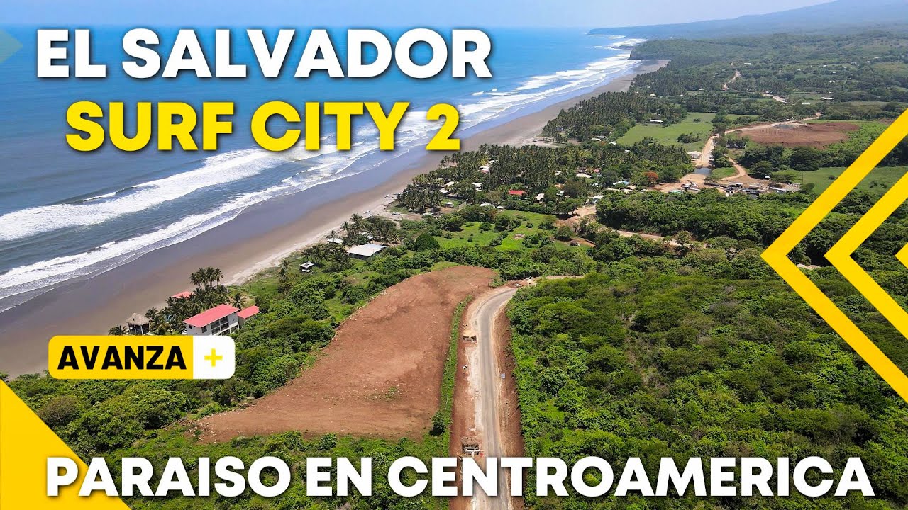 SURF CITY 2 | Cableado SUBTERRÁNEO y Base para EL PAVIMENTO @elsalvador AVANZAN @turismo 2023