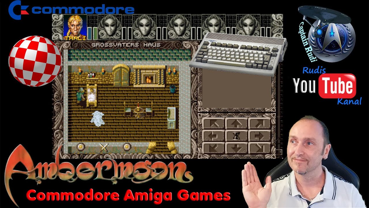 Commodore-Amiga Spiele Klassiker - Ambermoon :) :) :) Ich habe es geliebt :) :) :)