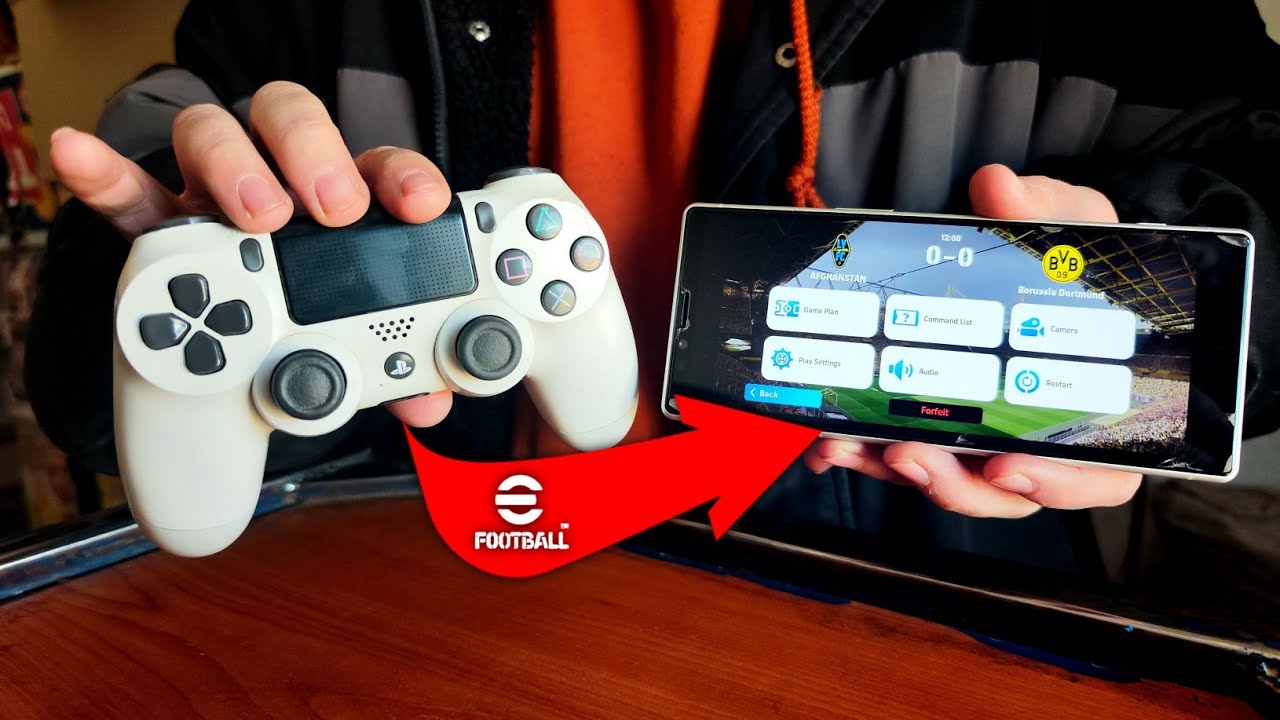 Как подключить контроллер к eFootball 2026 Mobile (руководство для PS4, PS5 и Xbox)