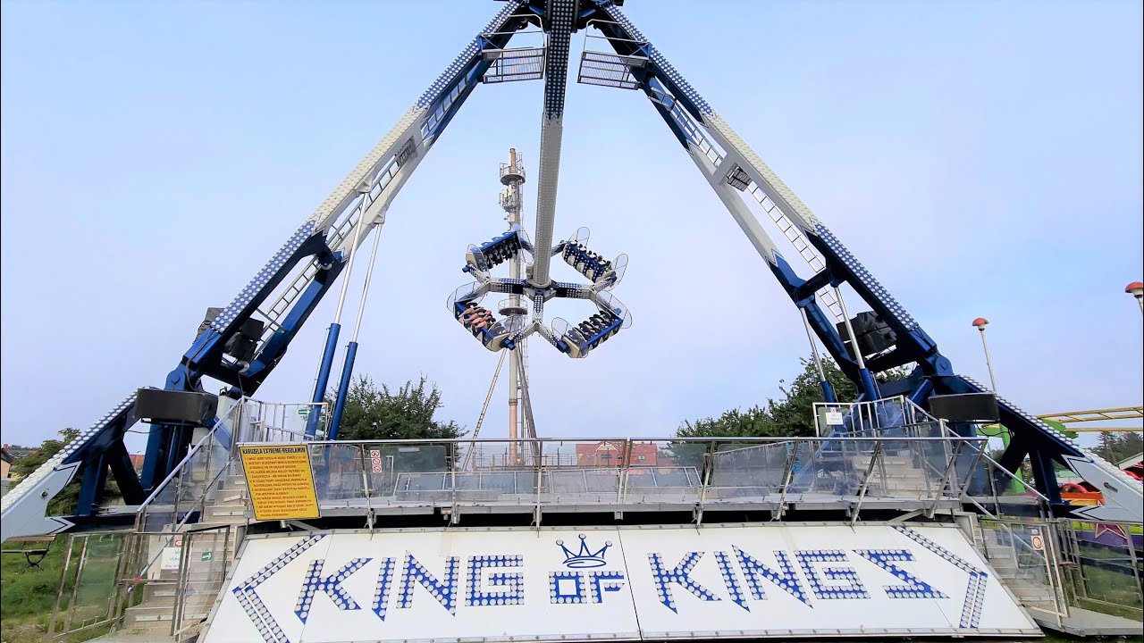 King Of Kings Łeba - Ekstremalna Atrakcja w Lunaparku Jan Novy Wesołe Miasteczko przy porcie Łeba