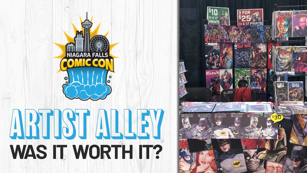 Artist Alley Niagara Falls Comic Con 2023. Was it worth it?