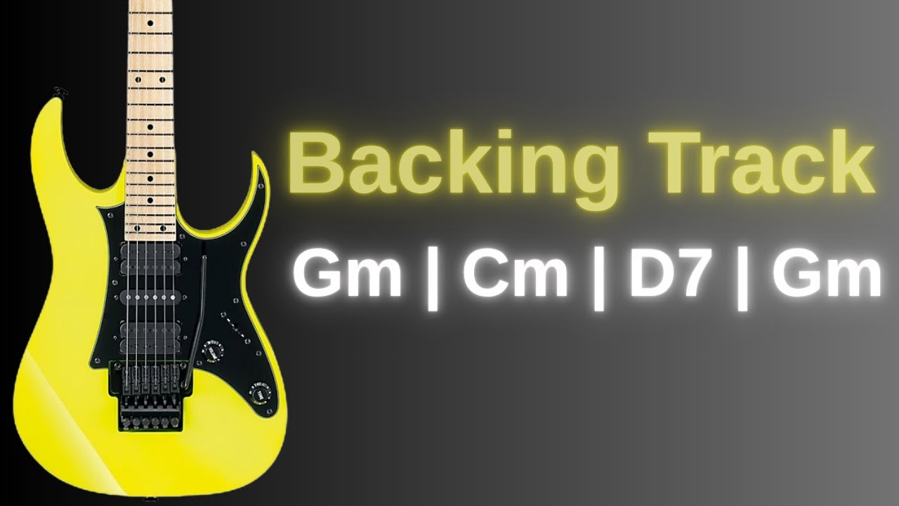 Melancholic Guitar Backing Track in G Min&ouml;r | Try This