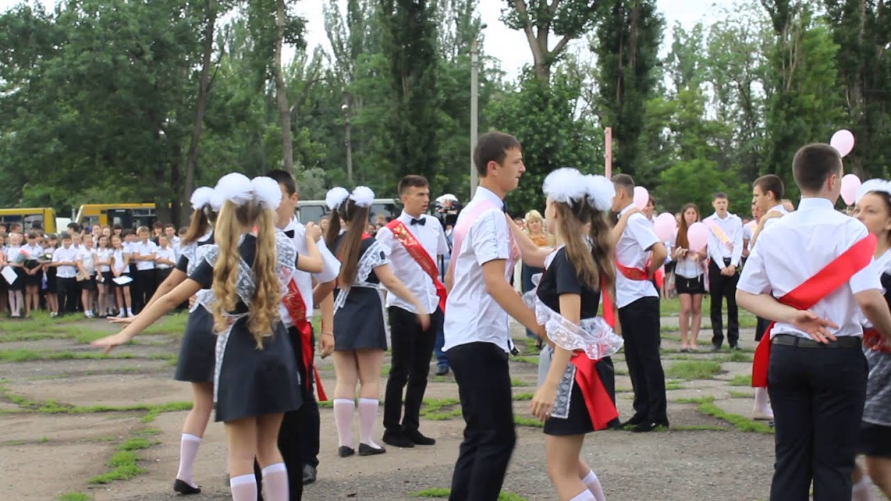 Последний звонок 2014 школа 130. Одесса