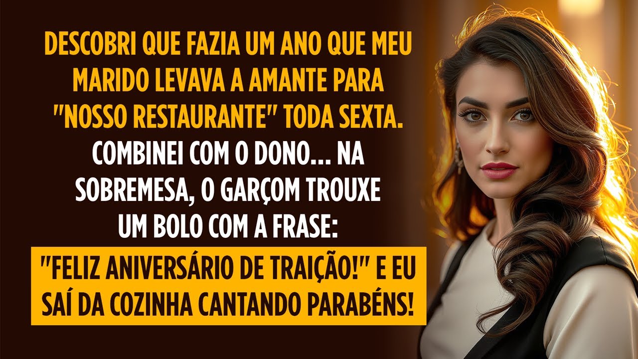 Feliz aniversário de traição!' - Como usei um bolo para expor meu marido e a amante em público