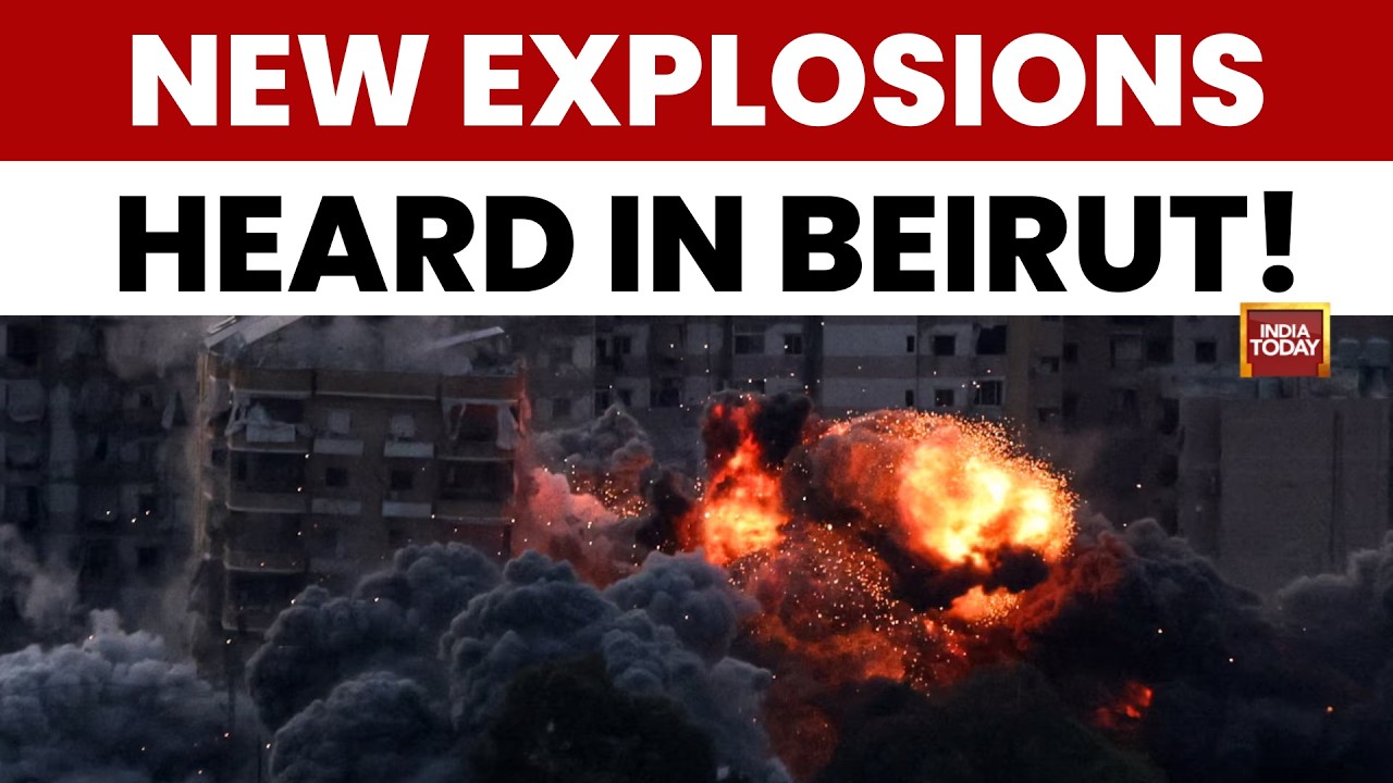 Beirut Explosions Continue, Hospitals at Full Capacity, Israel Threatens Gaza-Scale Attack