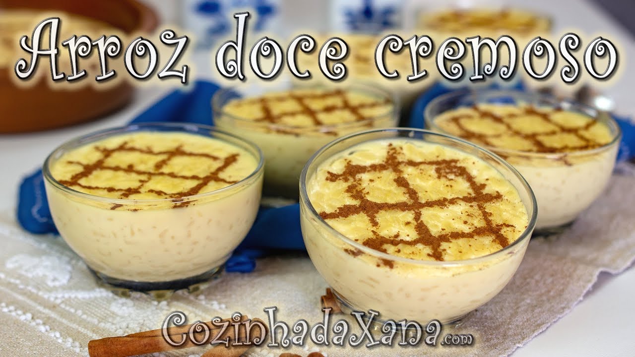 Arroz doce cremoso