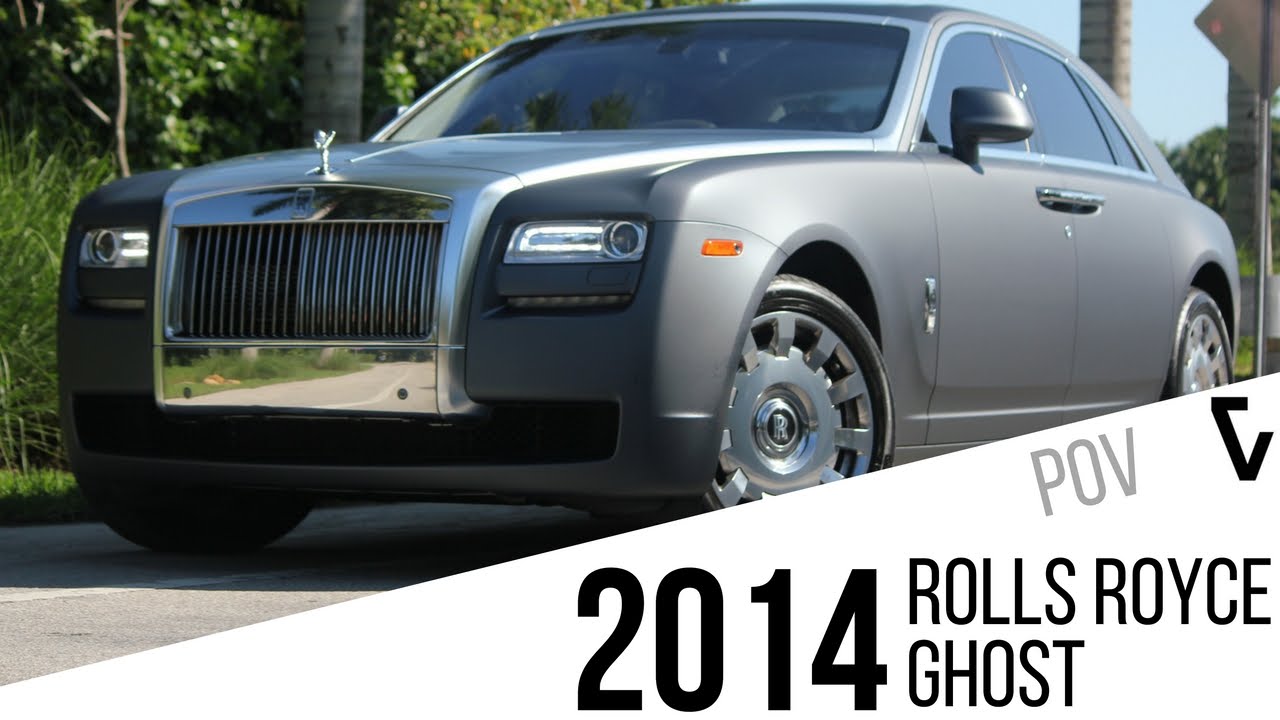 2014 Rolls Royce Ghost Series 1 POV Test Drive | Rolls Royce Rental Miami