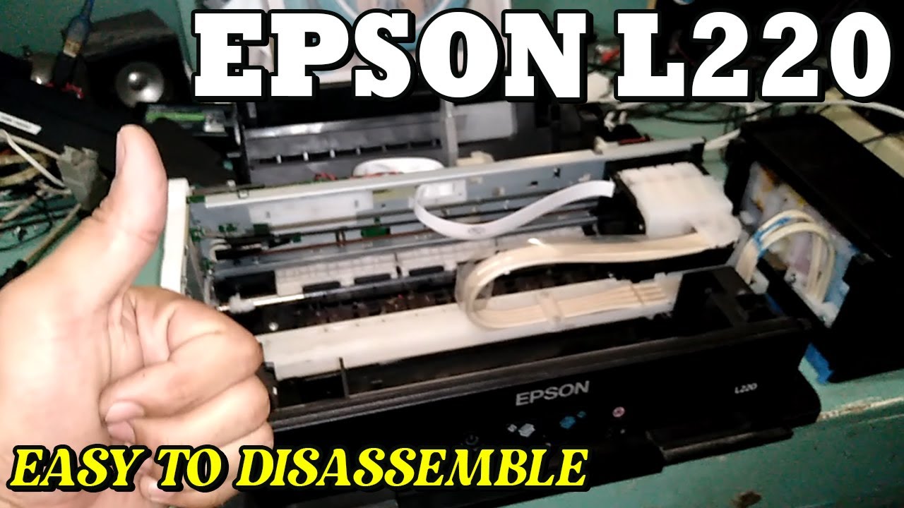 How to disassemble Epson L220