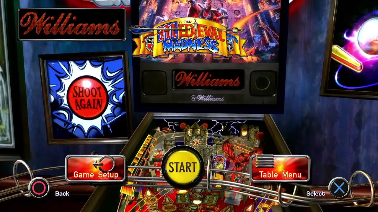 The Pinball Arcade (PS3) - Medieval Madness