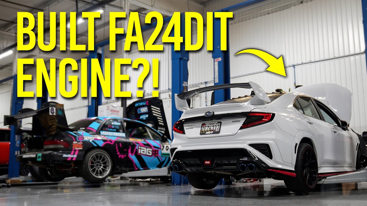 Built Engine for 22+ Subaru WRX is Almost Ready!