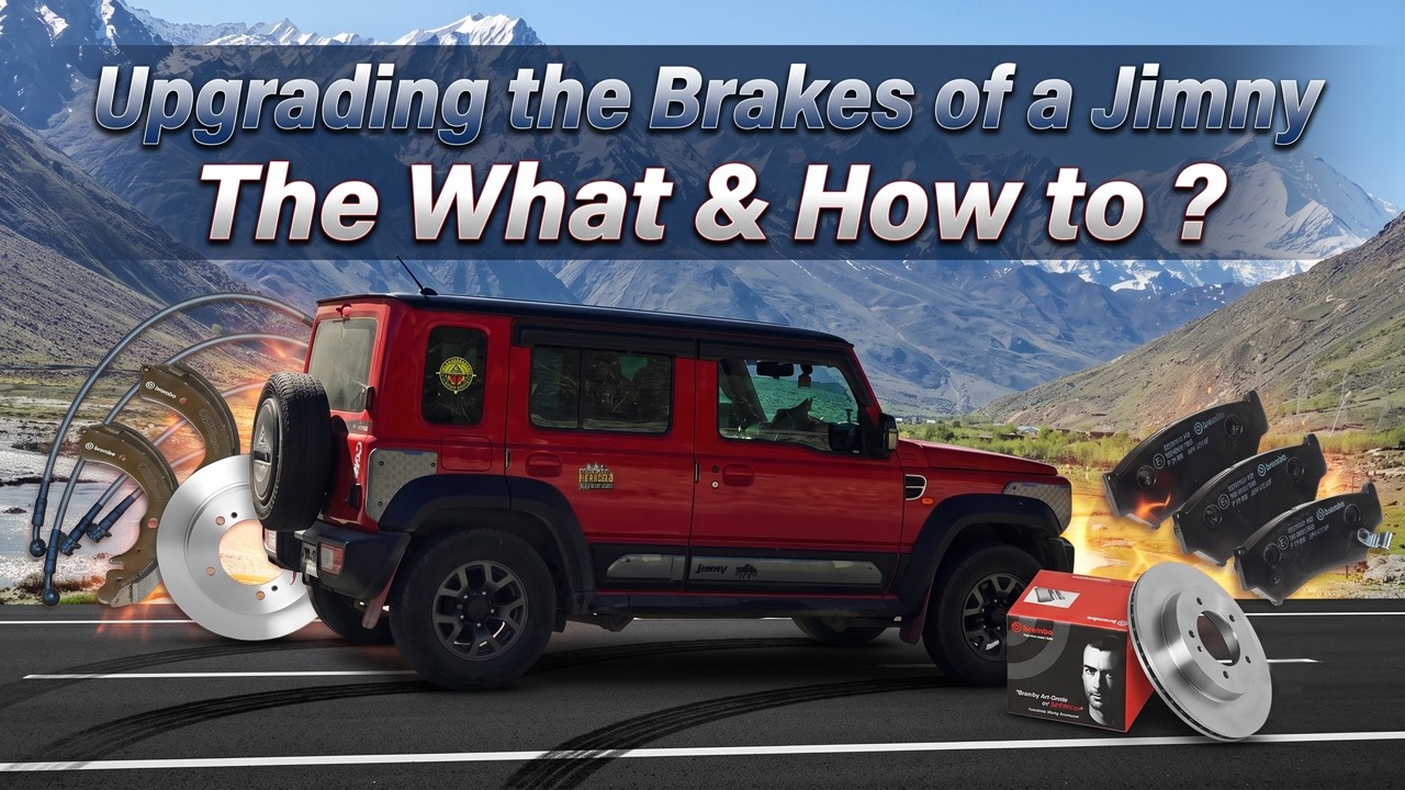 Эффективность торможения Suzuki Jimny | Что и как улучшить? Связано ли это с &laquo;шимми&raquo;?