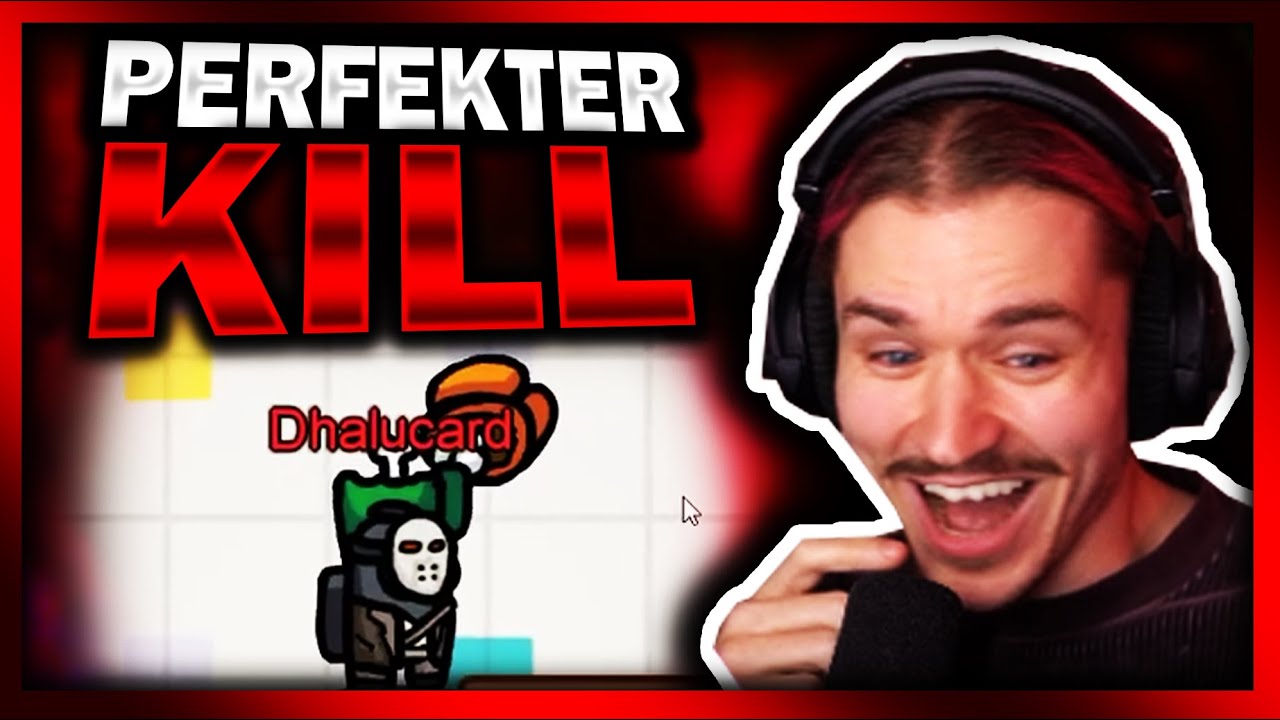 Dhalucard PERFEKTER Kill 💀 Among Us Highlights #57
