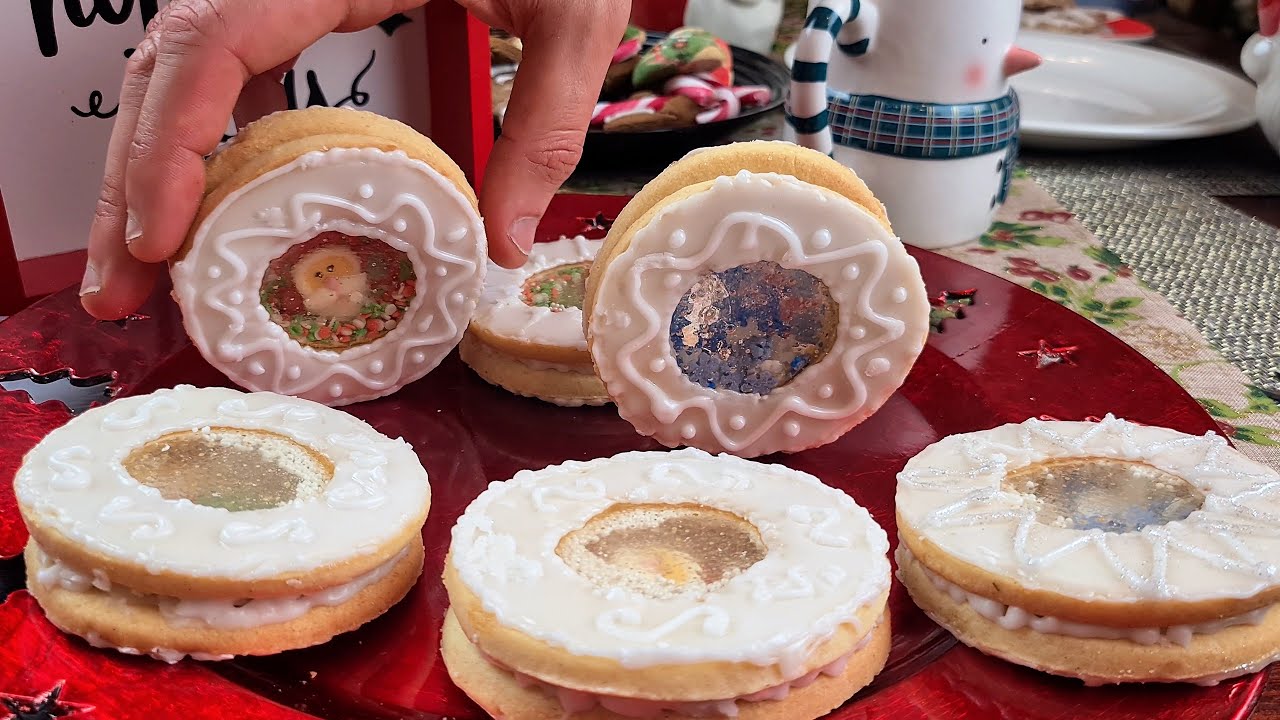 Snow Globe Christmas Cookies