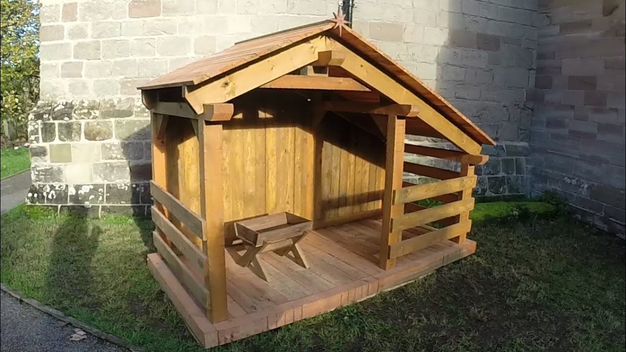 small shed Saturday #419 - A Christmas Nativity build