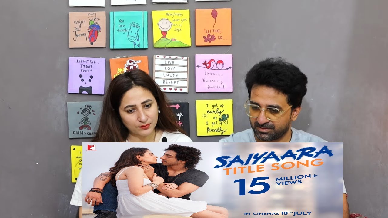 Pak Reacts Saiyaara Title Song | Ahaan Panday, Aneet Padda | Tanishk Bagchi, Faheem A, Arslan N