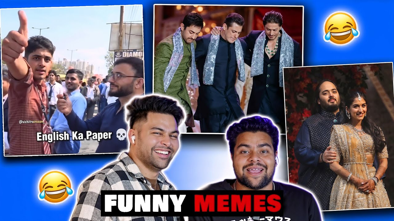 Ambani wedding & Board Exams Funny Memes 🤣