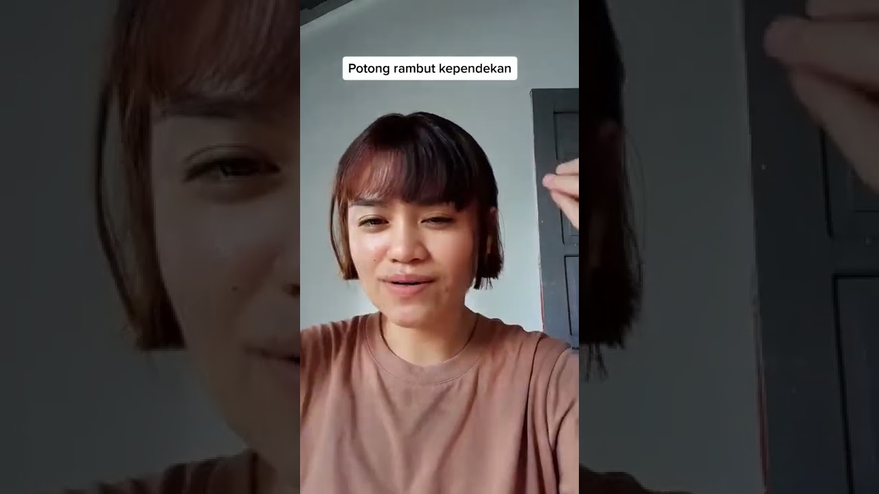 Istri potong rambut kependekan begini ceritanya