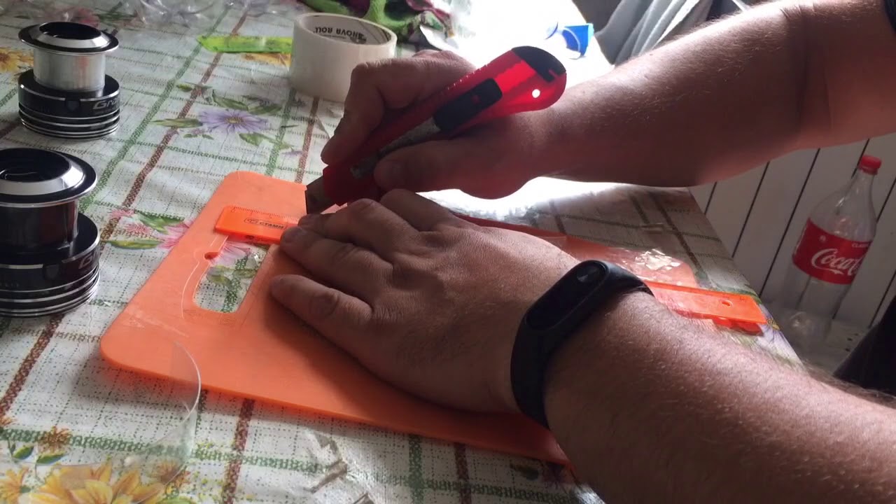 Как сделать бэкинг для шнура.